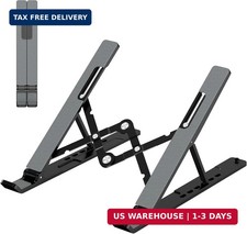 10-15.6 Adjustable Laptop Stand, Portable Laptop Riser for Desk, ABS Silicone