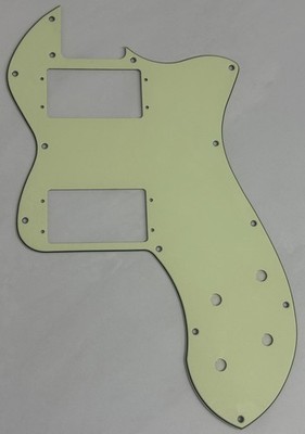 Custom For Fender Tele Classic Player Thinline Guitar Pickguard Vintage Green