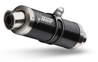 Endrohr SchalldäMpfer Mivv Gp Schwarz Kawasaki Z300 2015 2016
