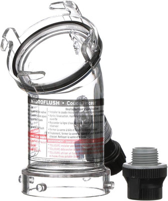 RV Parts Accessories Holding Tank Water Flush Valve Sewer Swivel Fitting Trailer