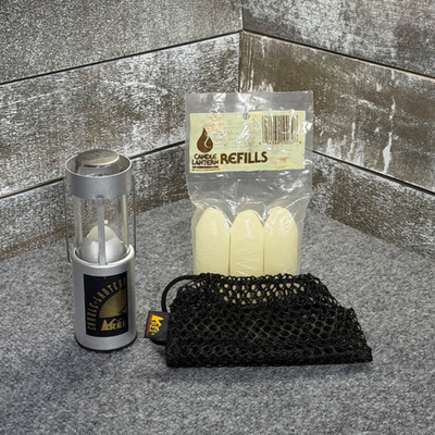 REI Candle Lantern W/ Bag & Reflector (Brand New, Never Used) Prepper, Doomsday!