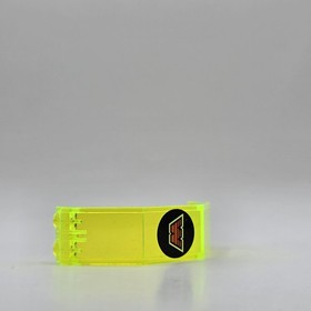 Lego Transparent Neon Green Panel with M:Tron Logo 3 x 2 x 6 Pattern Space 6833
