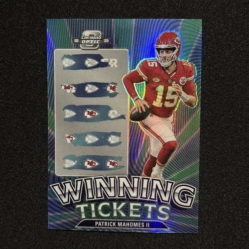 2023 Panini Contenders Optic - Winning Ticket Patrick Mahomes II #WT-1