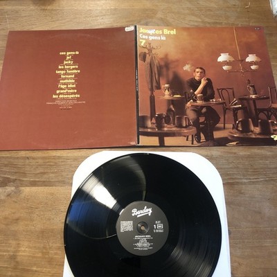 Jacques Brel  Ces gens la 7  1978 gatefold LP on Barclay