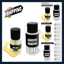 Spirit Gum Adhesive Remover Kit Large Size 7.3 ml Halloween Cosmetic Face Body