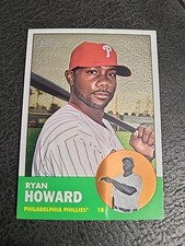 2012 Topps Heritage Chrome Ryan Howard #HP21 1018 /1963