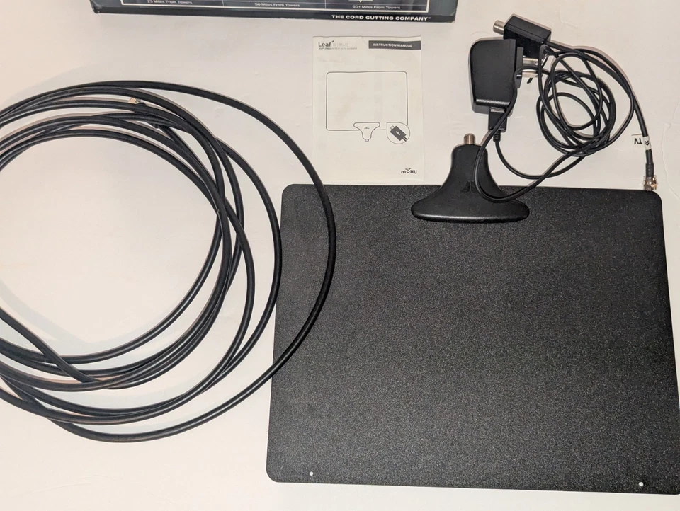 Antena Mohu - Leaf Fifty Amplificada Interior HDTV 4K Alcance 60 Millas MH-004002  Foto 4 de 4