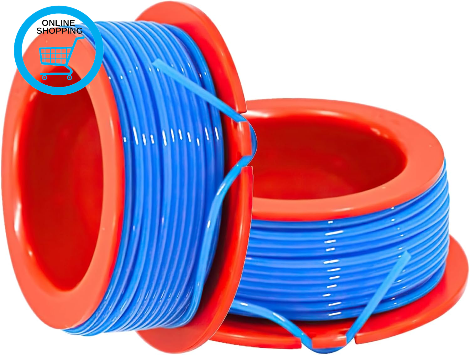 2 PCS Strimmer Wire for Flymo Mini Trim, Strimmer Spool Replacement, Strimmers S