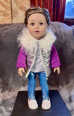 Adora #13A Amazing Girls 18  Doll Ice Skating Ava (no skates) Eyes open/shut