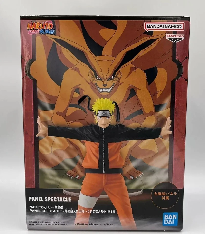 NARUTO PANEL SPECTACLE Ver 2 Figura Statua 13cm Originale BANPRESTO Bandai - Immagine 4 di 4
