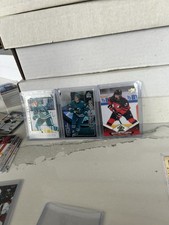 Upper Deck Macklin Celebrini Lot (3) Cards Inserts.