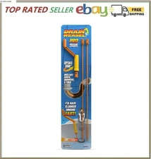 FlexiSnake Drain Weasel Hair Clog Tool Starter Kit for Drain Cleaning (3-Piece)