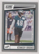 2022 Score Rookies Scorecard Kennedy Brooks #344 1u6