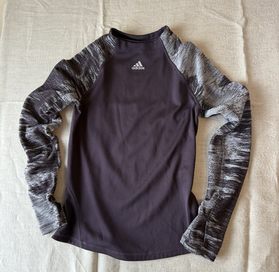Adidas Aero ready Elevated Running Workout Ski Flattering Pullover Sz S