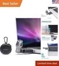 USB Mini Omnidirectional Microphone for Laptop and Mac - Clear Audio Streaming