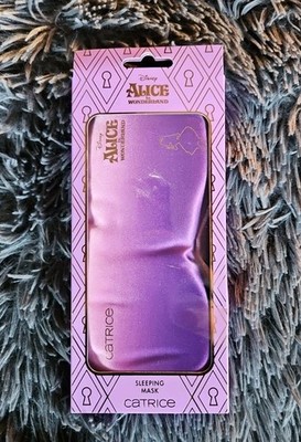 Catrice Disney ''Alice In Wonderland''  Sleeping Mask  Schlafmaske Weich Lila  Neu