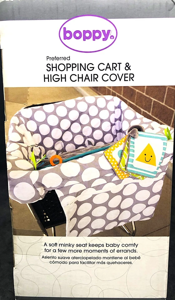 Nuevo carro Boppy Preferred y funda para silla alta - ¡se adapta a la mayoría de los carros y sillas altas! Foto 4 de 4