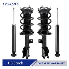 4PCS Front & Rear Complete Struts Assembly Shock Absorbers For 16-20 Kia Sorento