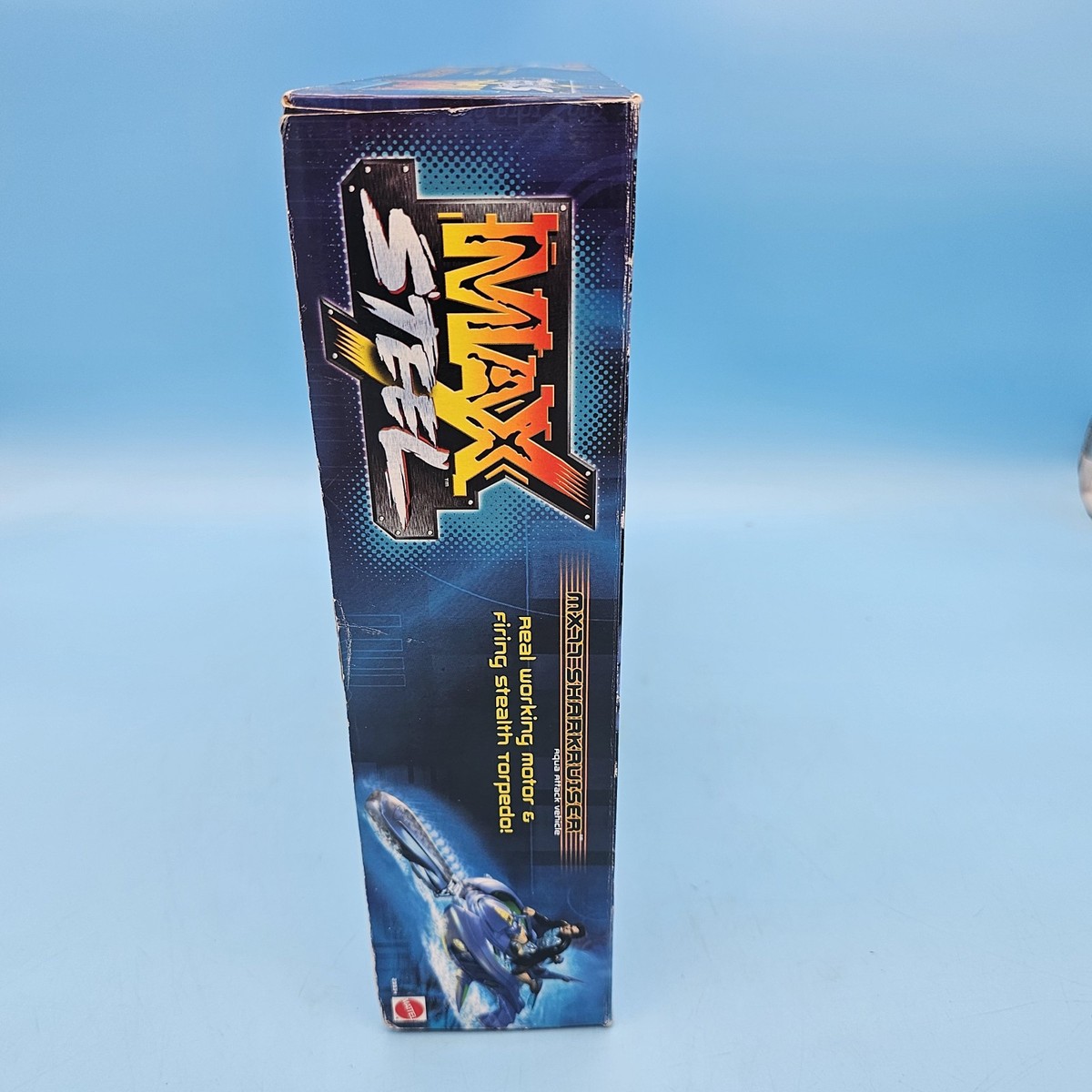Max Steel MX77 Sharkruiser Aqua Attack Vehicle #29934 Mattel 2000