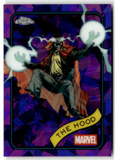 Topps Marvel Chrome 2025 Card No. 70 The Hood Purple Sapphire Refractor 1/15