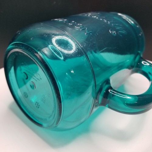 Aladdin Mason Jar Tumbler Aqua Green 20oz No Lid No Straw **Scuffs - Picture 8 of 10