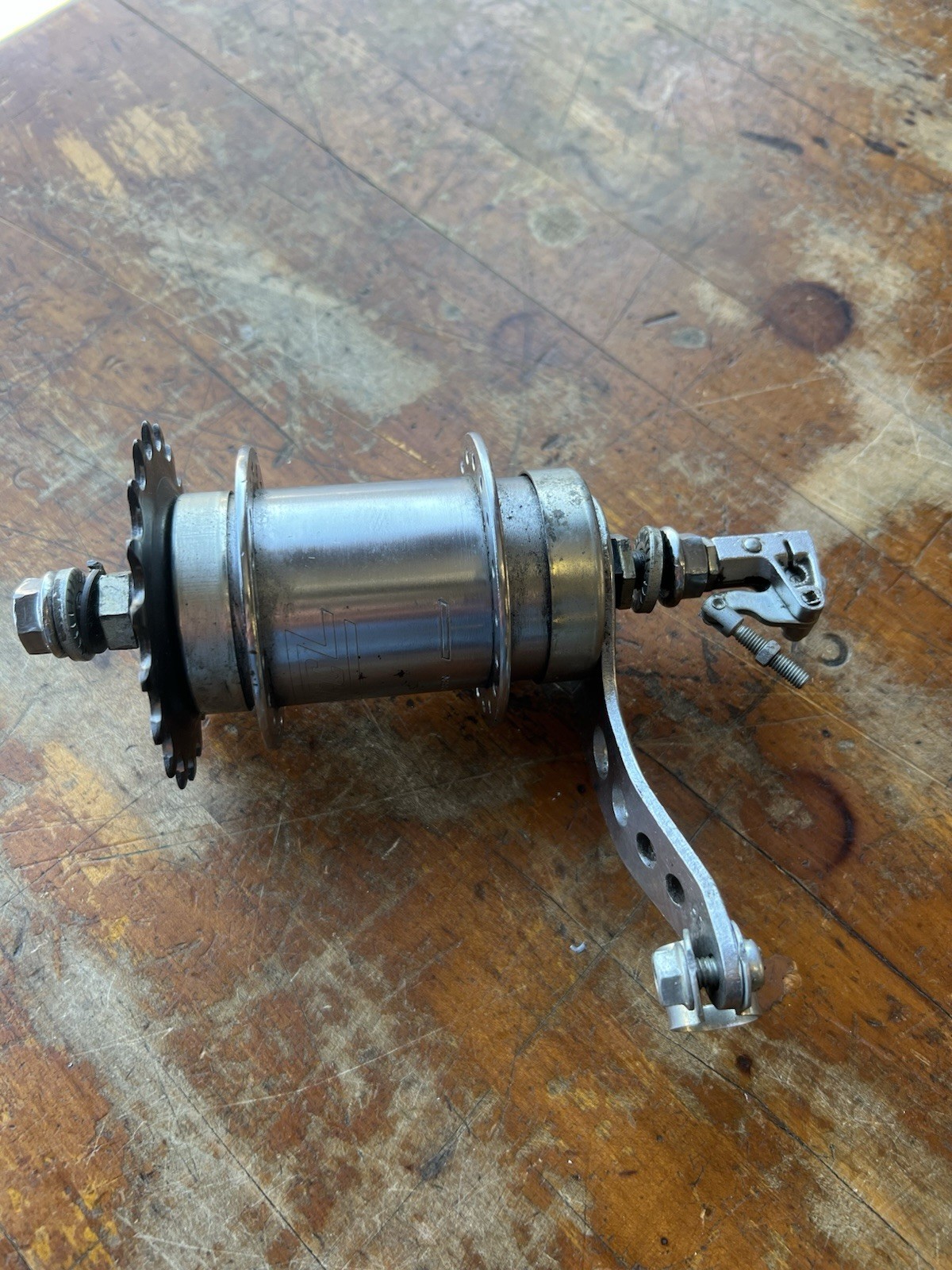 vintage Shimano 3CC 3 speed Internal Coaster Hub 36H 19T Muscle Bike Cruiser