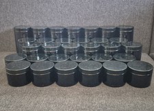 31x Braune Plastik Schraubdosen Konvolut Aufb...