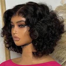 Body Wave Glueless Wigs Brazilian Hd Lace Frontal Human Hair Wig For Women
