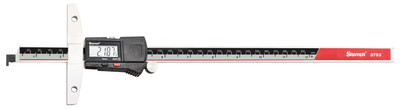 12'' Starrett Electronic Slide Depth Gage, .0005'' Resolution, 0-12'' Range