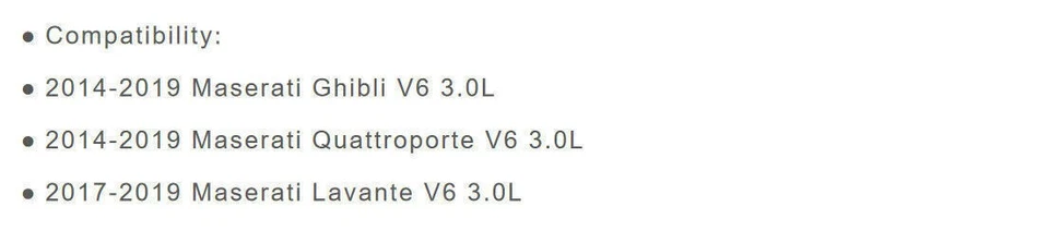 Maserati Ghibli Quattroporte V6 Levante 3.0L Oil Filter Kit OEM 000298939-US - Image 2 of 4