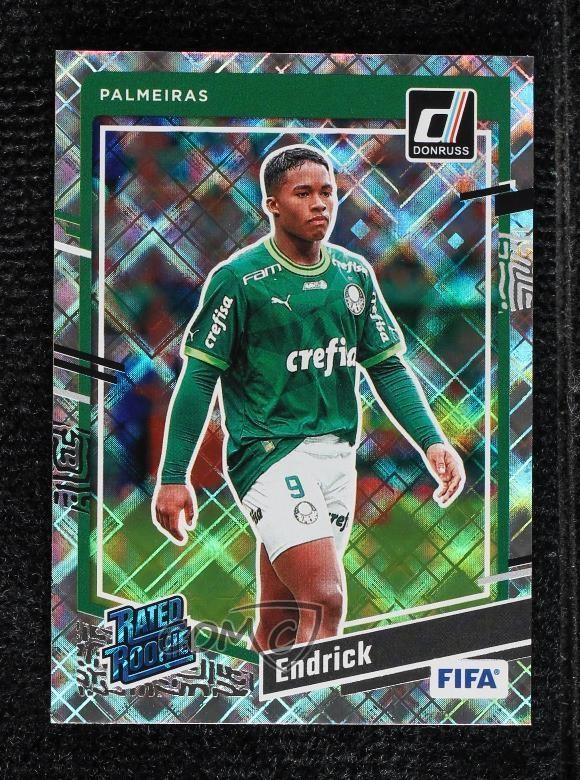 2023-24 Panini Donruss FIFA Rated Rookie Diamond Endrick #176 RC