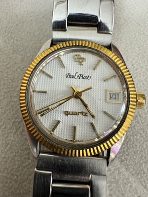 Vintage Paul Picot Quartz Two Tone Watch Ref.4498-1535 