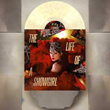 Taylor Swift The Life of a Showgirl 12" Clear Colored Vinyl LP Record