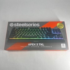 New Steelseries APEX 3 TKL Gaming Keyboard Wired KB-00015