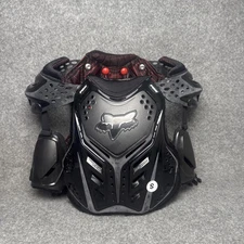 Fox Racing RACEFRAME ROOST Chest Guard Black Size S