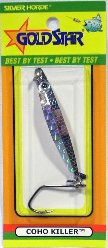 Goldstar Silver Horde Coho Killer Señuelo de Pesca Cuchara Cromo Plata Espectros Foto 2 de 2