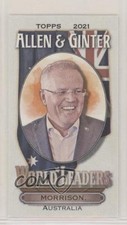 2021 Topps Allen & Ginter's Mini World Leaders Scott Morrison #MWL-9 0v7