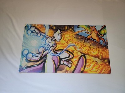 Meta Mats Neon Alphas Clash Premium Limited Rubber 1 Player Tcg Playmat