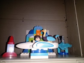 LEGO DUPLO TOMORROWLAND MILES' STELLOSPHERE HANGER SET #10826(99% COMPLETE) GUC 