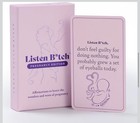 Listen Bitch Affirmation Cards, Pregnancy Edition — photo 1