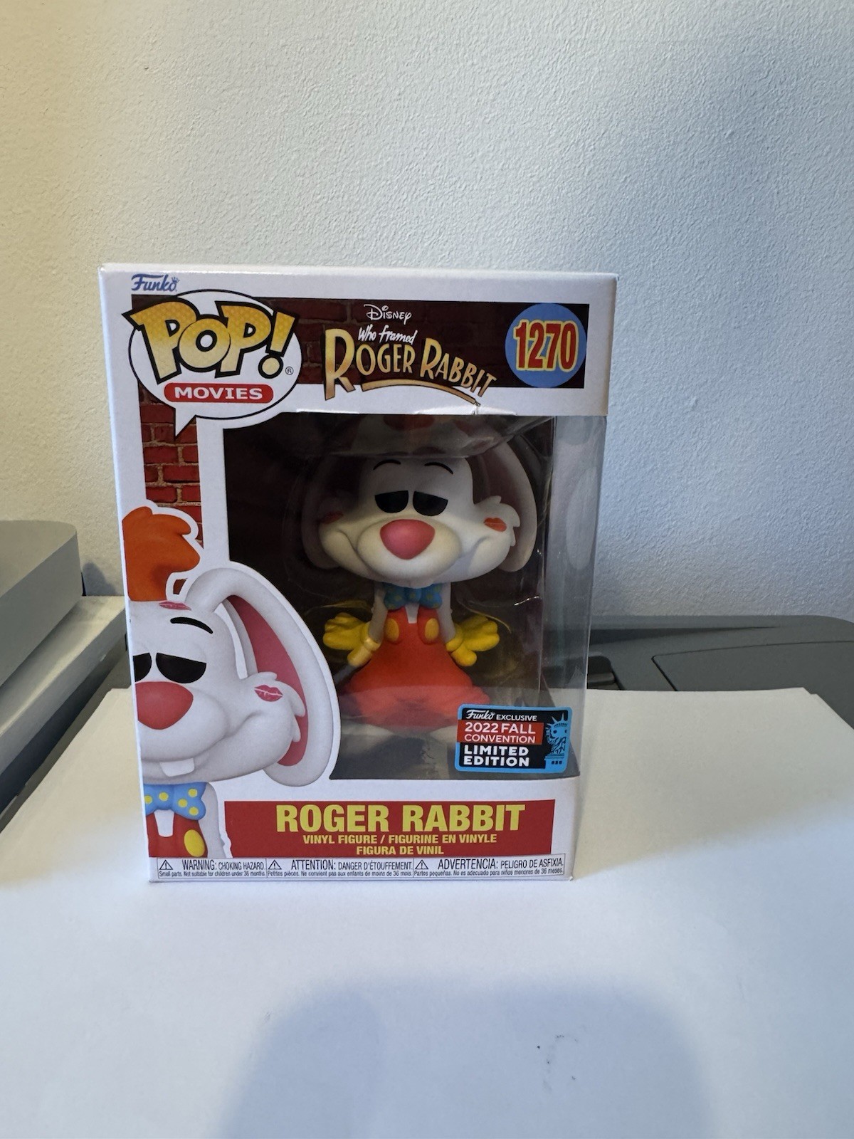 Roger Rabbit Funko Pop Vinyl Figure Collectible Toy