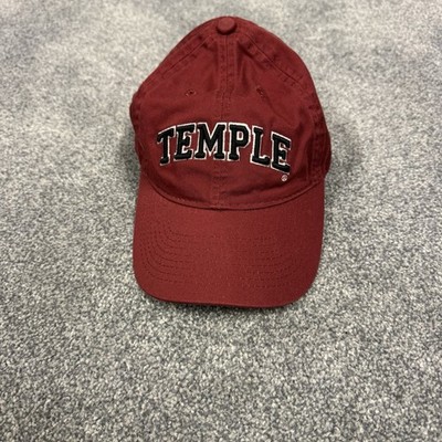 Temple University Legacy Strapback Apollo Red Hat Relaxed Twill