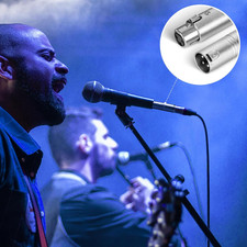 XLR Adapter 4 Pack - 2 Male to Male and 2 Female to Female XLR Connectors, Ge...