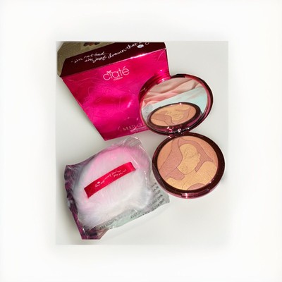 CIATE LONDON Jessica Rabbit MULTI-GLOW Face & Body Highlighter & Puff NEW IN BOX