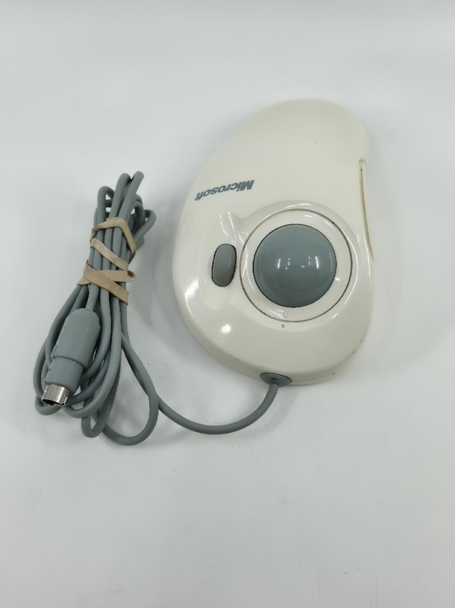 Microsoft マウス InteliMouse TrackBall Vintage Microsoft IntelliMouse TrackBall Mouse PS/2 Serial X03