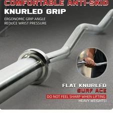 15 Lb Olympic Curl Bar