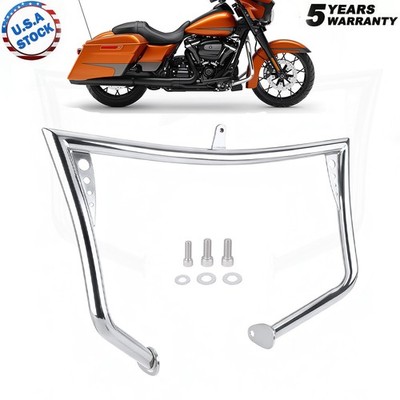 Engine Guard Highway Crash Bar For Harley Street Glide FLHX Road King FLHR 09-24