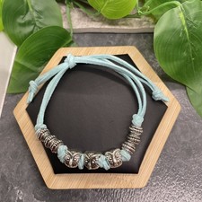 Unisex Owl Bead Bracelet Stackable Adjustable Tie 6-10  New Free Ship B92