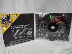 Resident Evil 3 Nemesis (PlayStation, PS1) CIB Complete In Box Tested & Working 