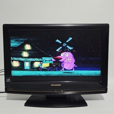 Sylvania 19" LCD TV LC190SS2 HDMI Component S-Video PC RGB Media Gaming - NO DVD